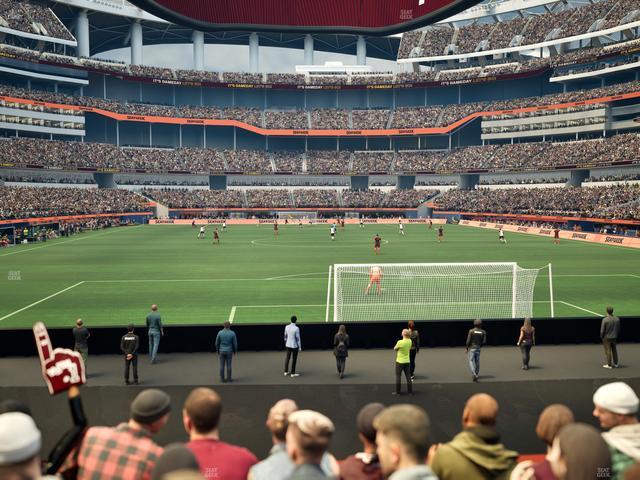 SoFi Stadium - Section 121 Seat View