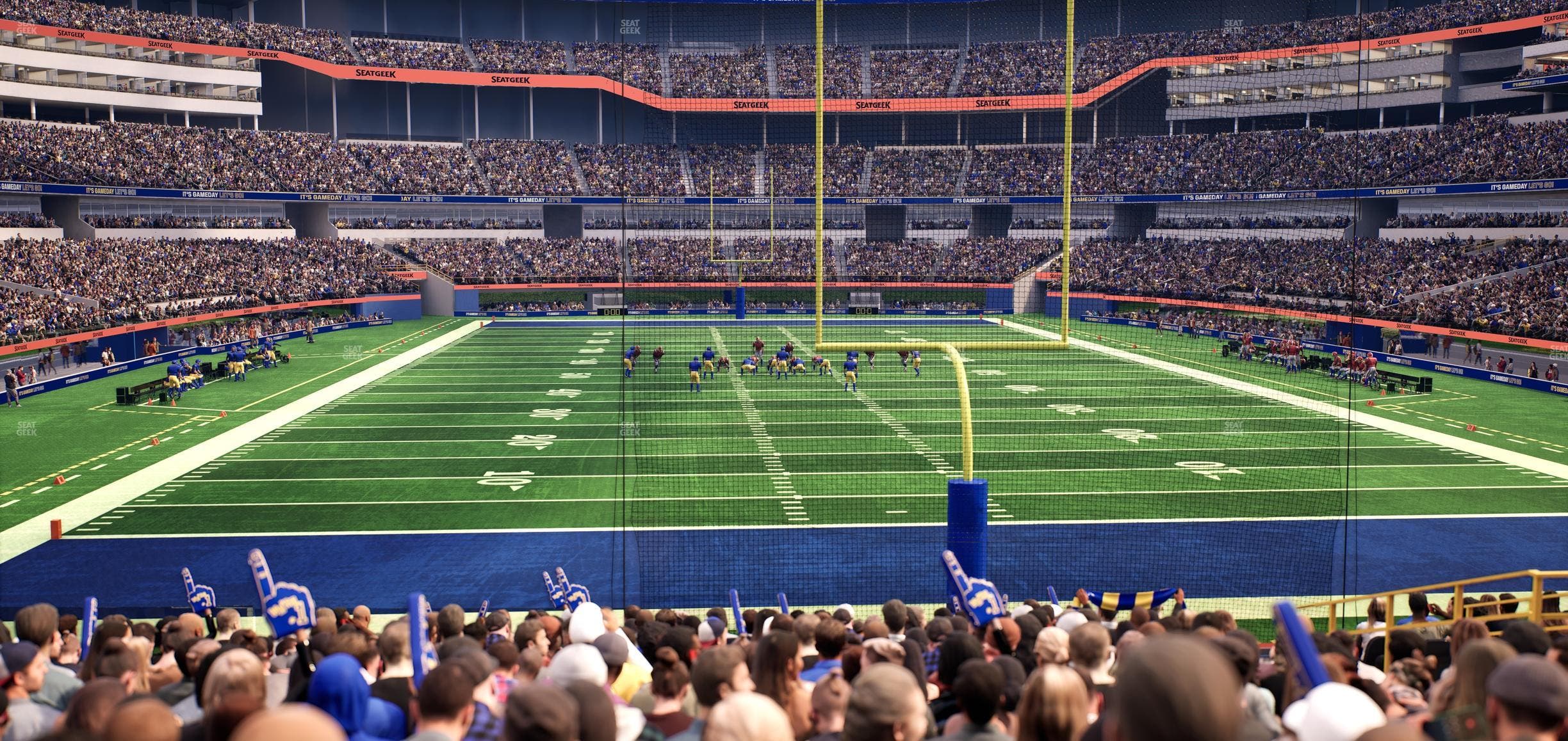 SoFi Stadium - Section 121 Seat View