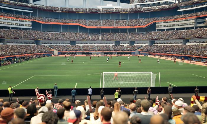 SoFi Stadium - Section 121 Seat View