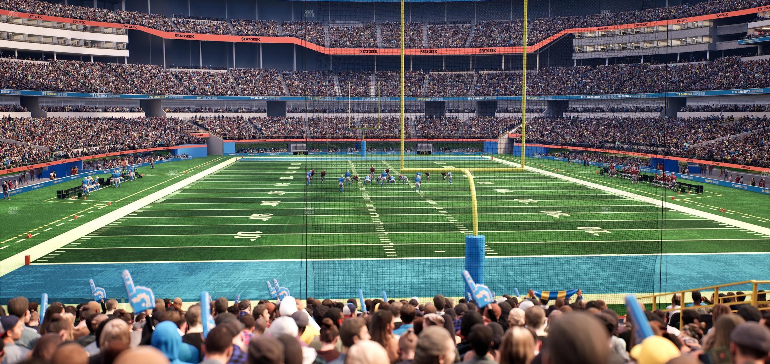 SoFi Stadium - Section 121 Seat View