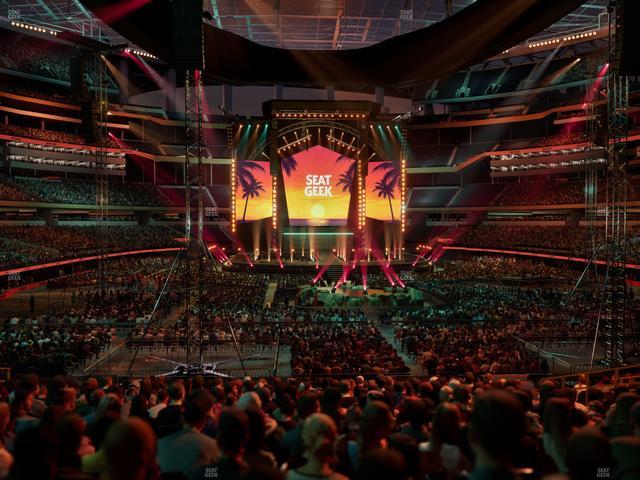 SoFi Stadium - Section 121 Seat View SoFi Stadium - Section 121 Seat View