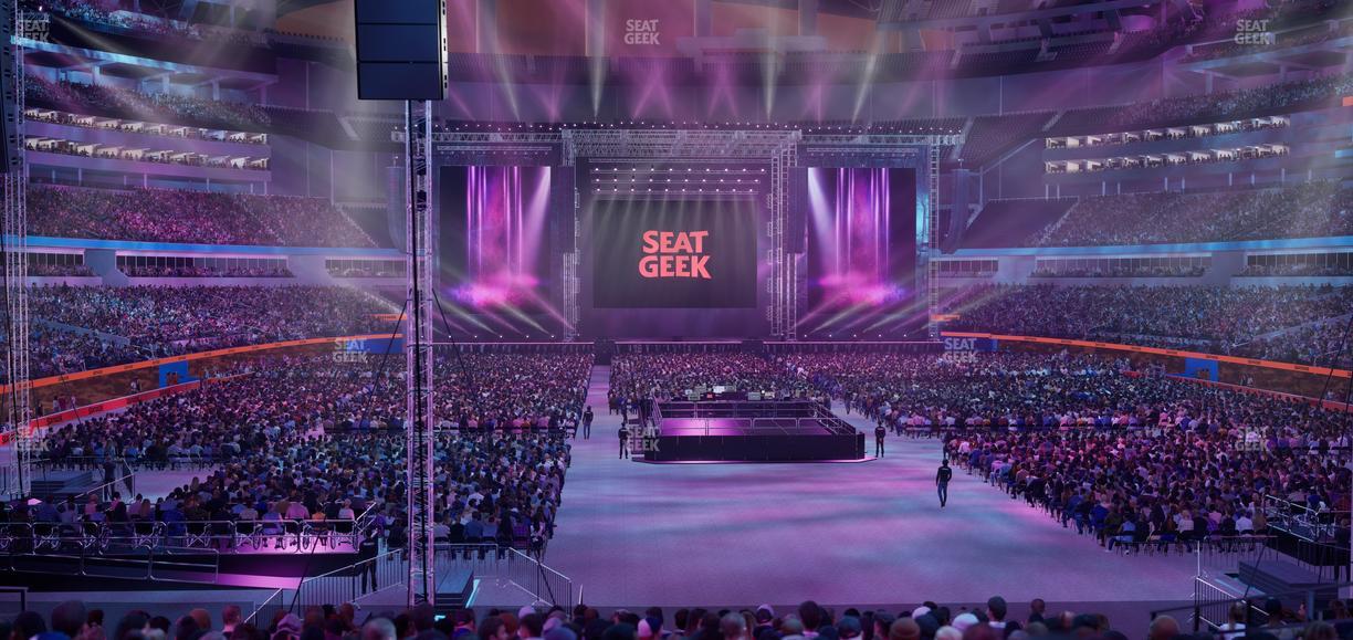 SoFi Stadium - Section 121 Seat View