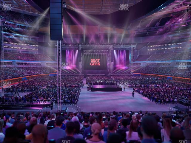 SoFi Stadium - Section 121 Seat View SoFi Stadium - Section 121 Seat View