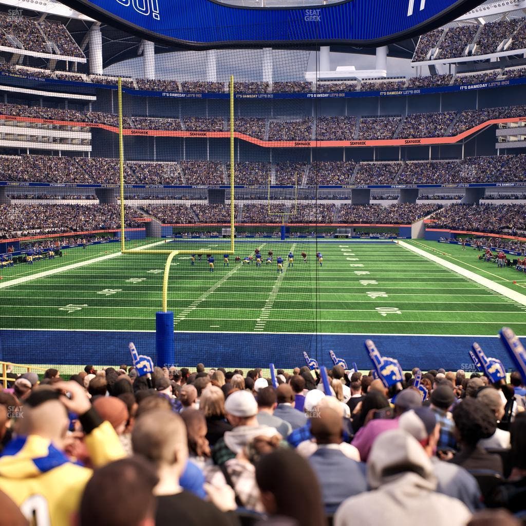 SoFi Stadium - Section 122 Seat View