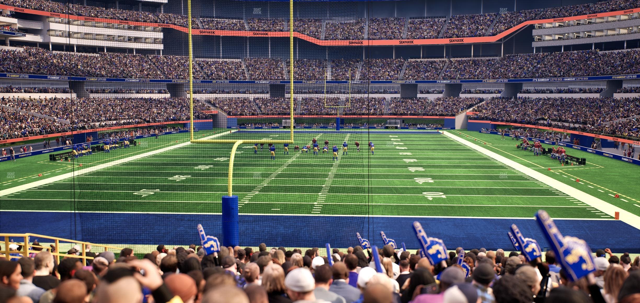 SoFi Stadium - Section 122 Seat View