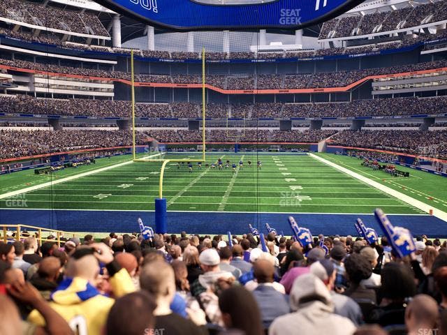 SoFi Stadium - Section 122 Seat View
