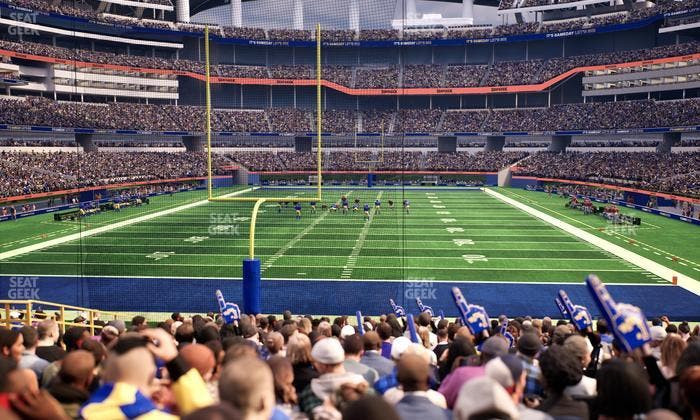 SoFi Stadium - Section 122 Seat View
