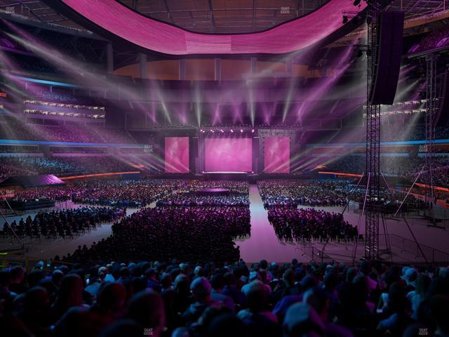 SoFi Stadium - Section 122 Seat View SoFi Stadium - Section 122 Seat View