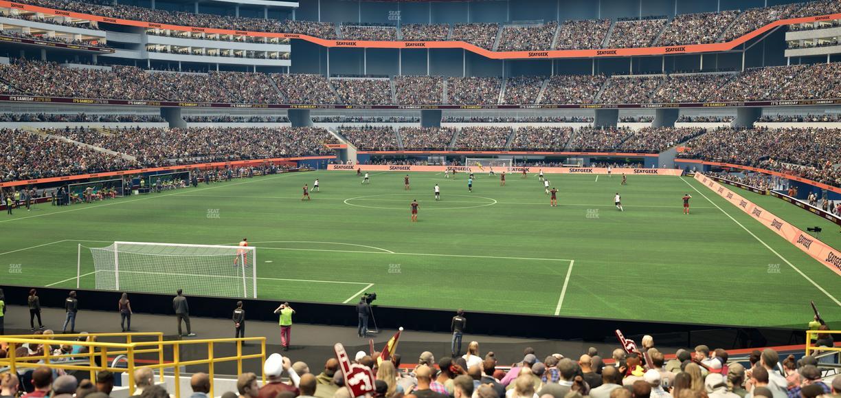 SoFi Stadium - Section 123 Wc Seat View