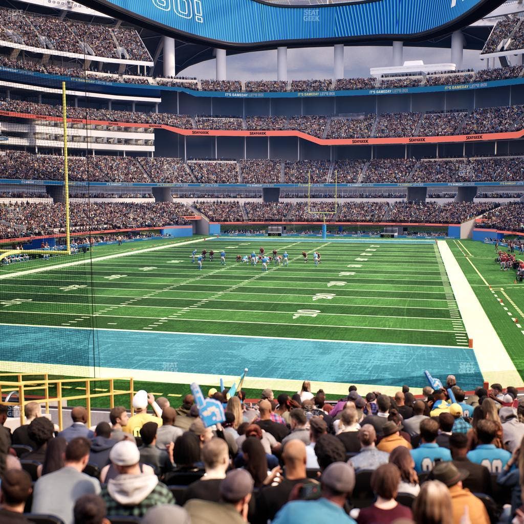 SoFi Stadium - Section 123 Wc Seat View