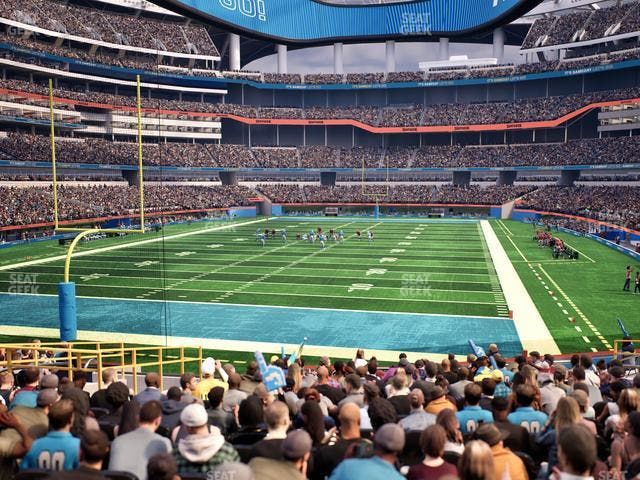 SoFi Stadium - Section 123 Wc Seat View