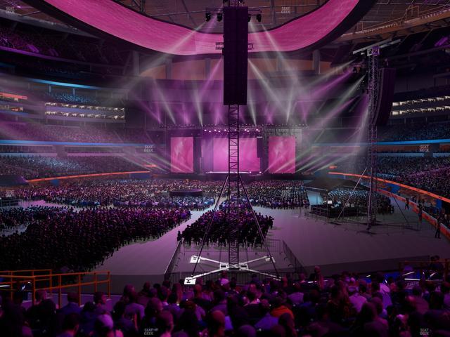 SoFi Stadium - Section 123 Wc Seat View SoFi Stadium - Section 123 Wc Seat View