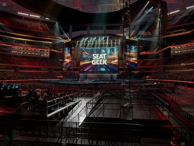 SoFi Stadium - Section 123 Wc Seat View