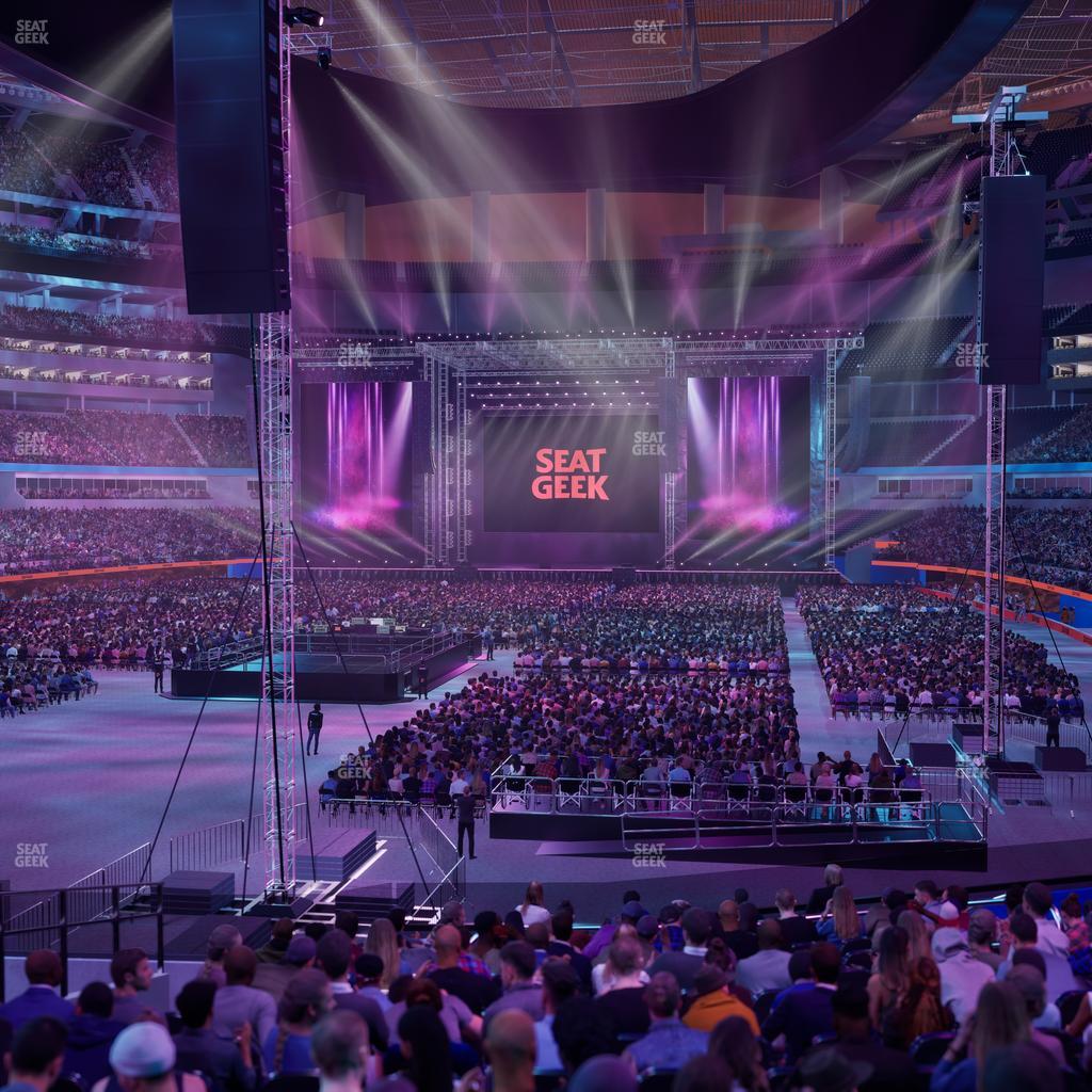 SoFi Stadium - Section 123 Wc Seat View