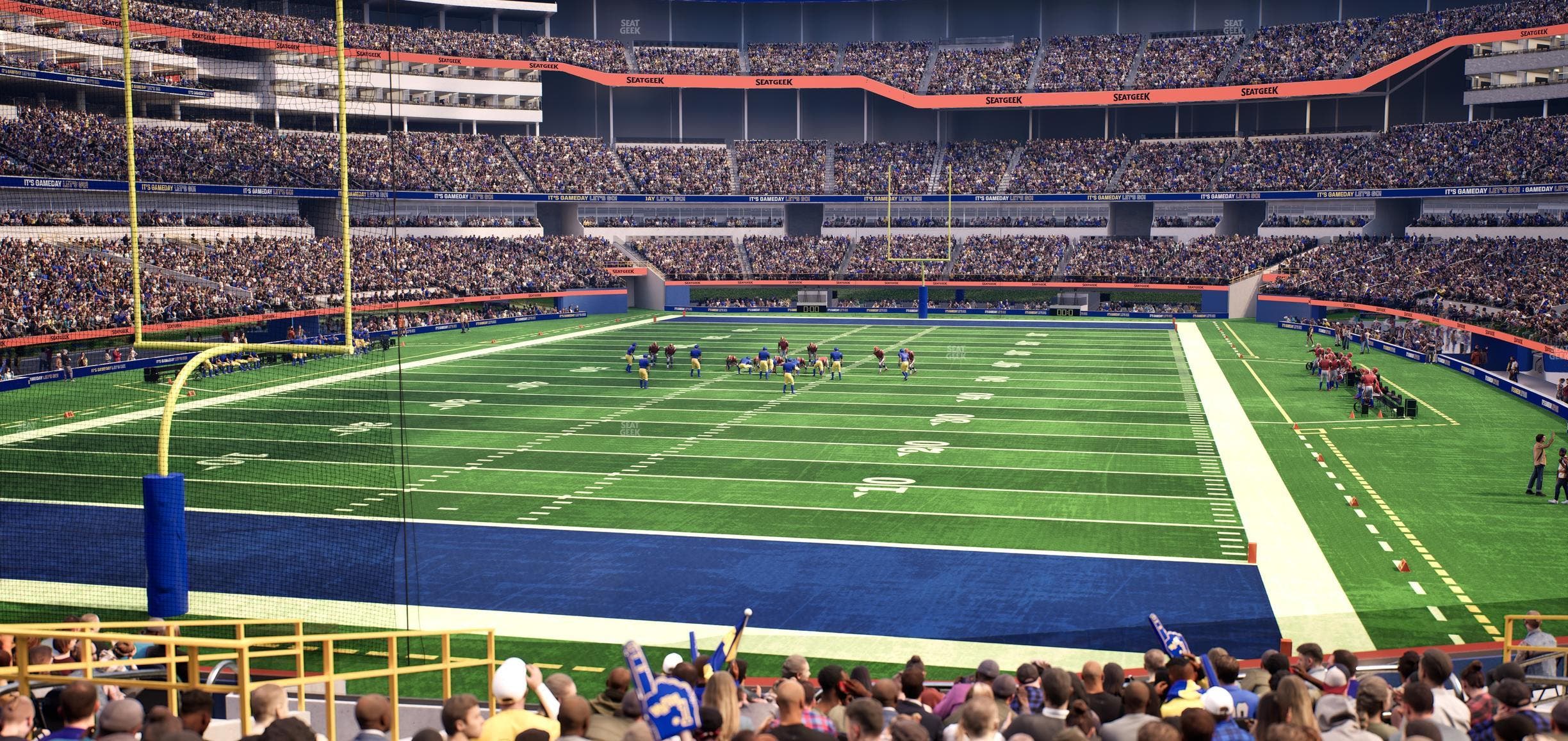 SoFi Stadium - Section 123 Wc Seat View