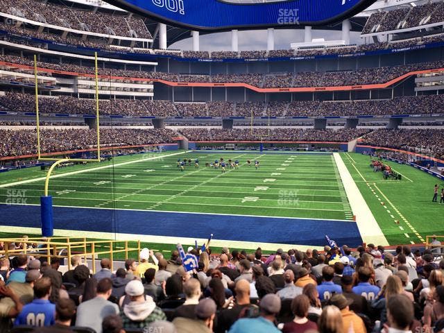 SoFi Stadium - Section 123 Wc Seat View