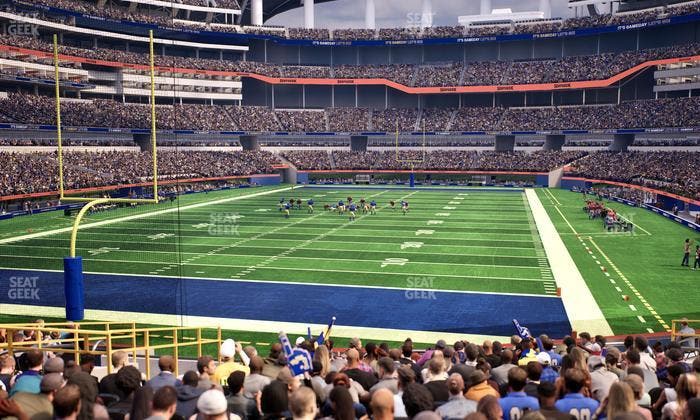 SoFi Stadium - Section 123 Wc Seat View