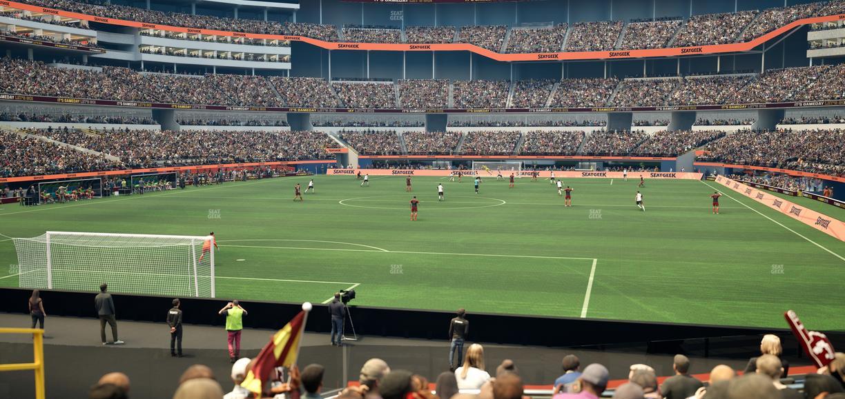 SoFi Stadium - Section 123 Seat View