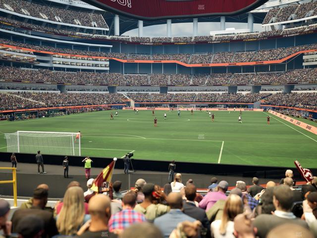 SoFi Stadium - Section 123 Seat View