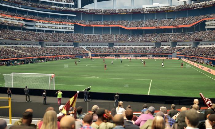 SoFi Stadium - Section 123 Seat View