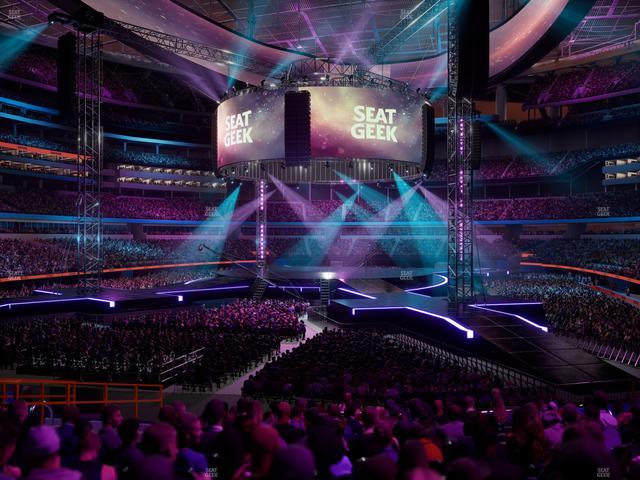 SoFi Stadium - Section 123 Seat View