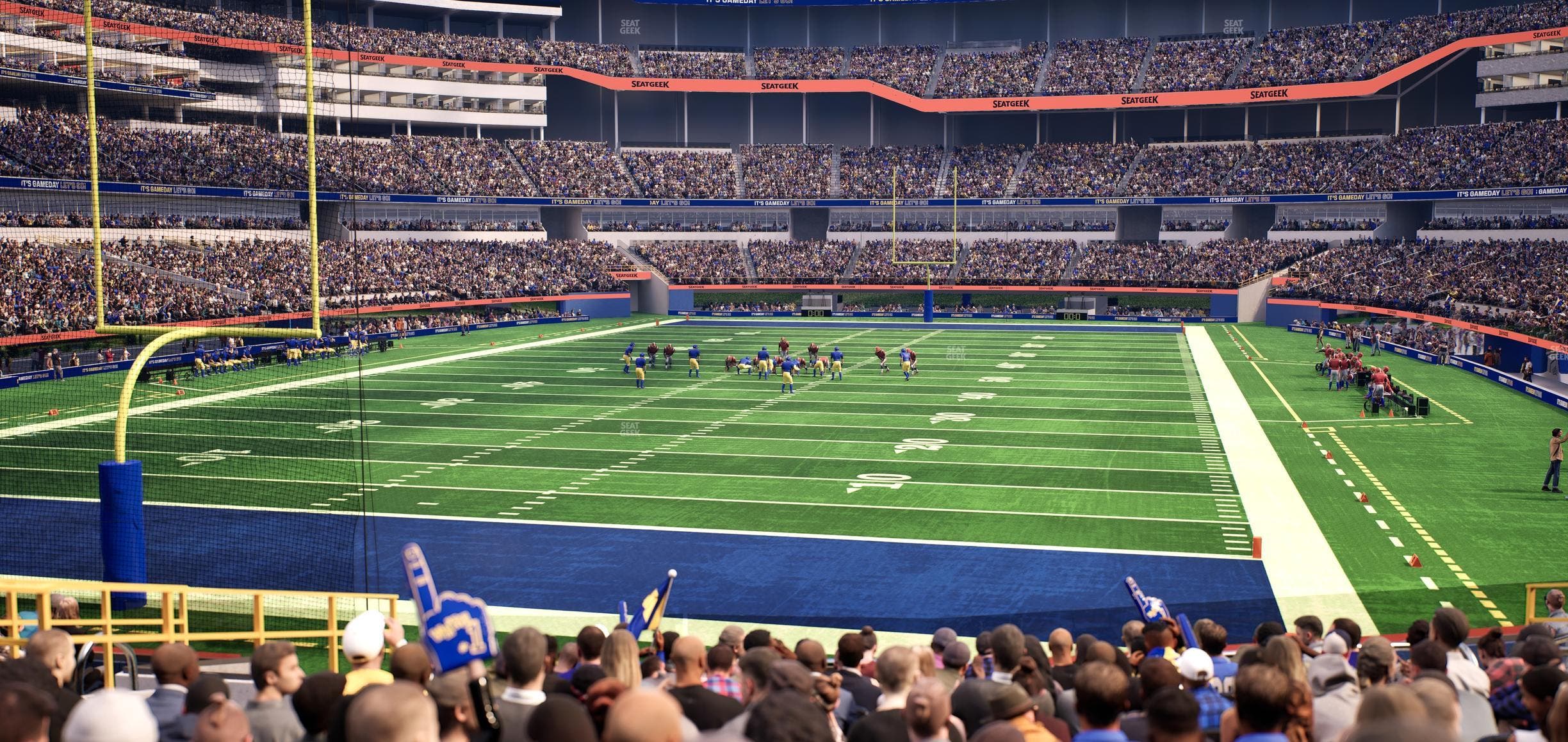 SoFi Stadium - Section 123 Seat View