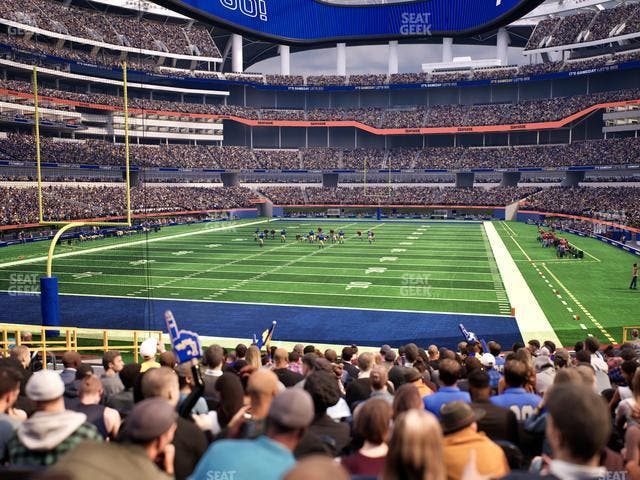 SoFi Stadium - Section 123 Seat View
