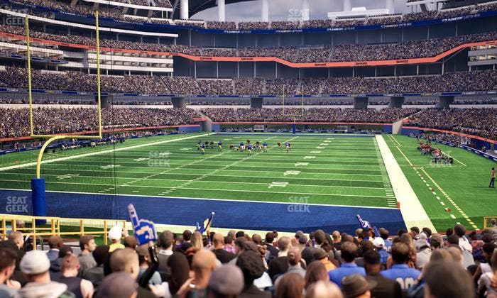 SoFi Stadium - Section 123 Seat View