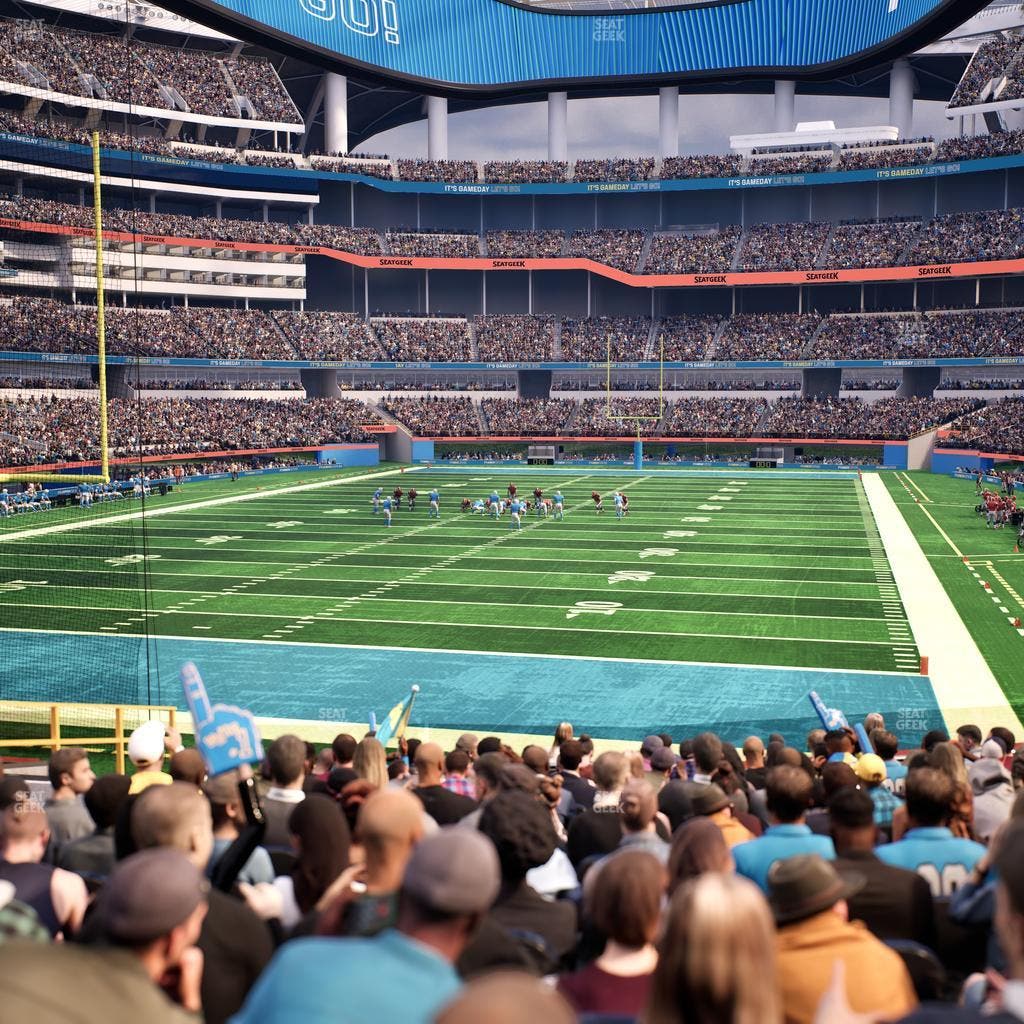 SoFi Stadium - Section 123 Seat View