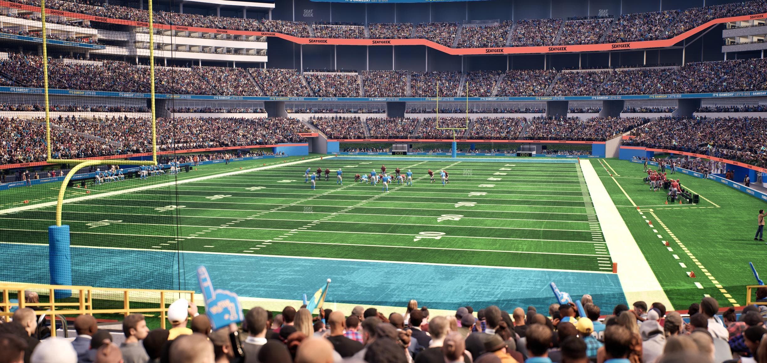 SoFi Stadium - Section 123 Seat View