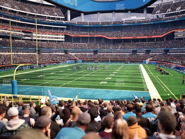 SoFi Stadium - Section 123 Seat View