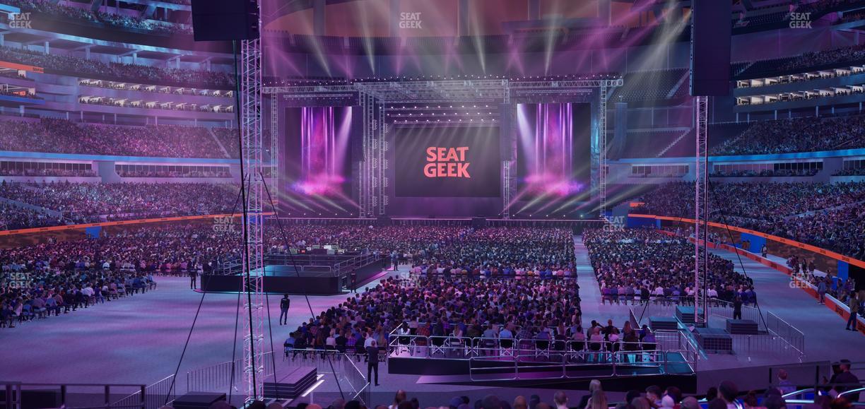 SoFi Stadium - Section 123 Seat View