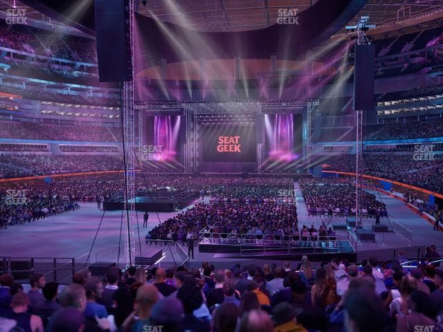 SoFi Stadium - Section 123 Seat View