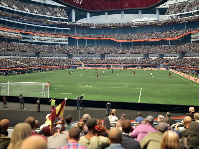 SoFi Stadium - Section 123 Seat View