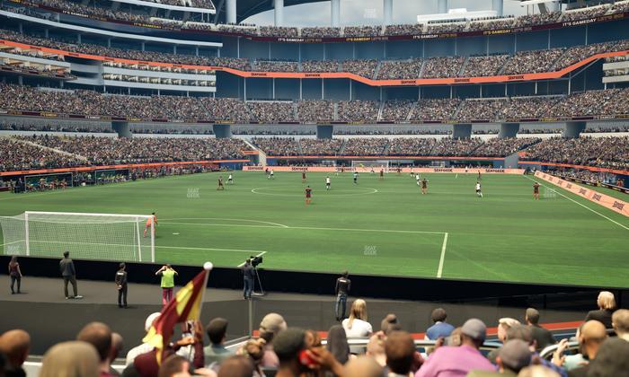 SoFi Stadium - Section 123 Seat View