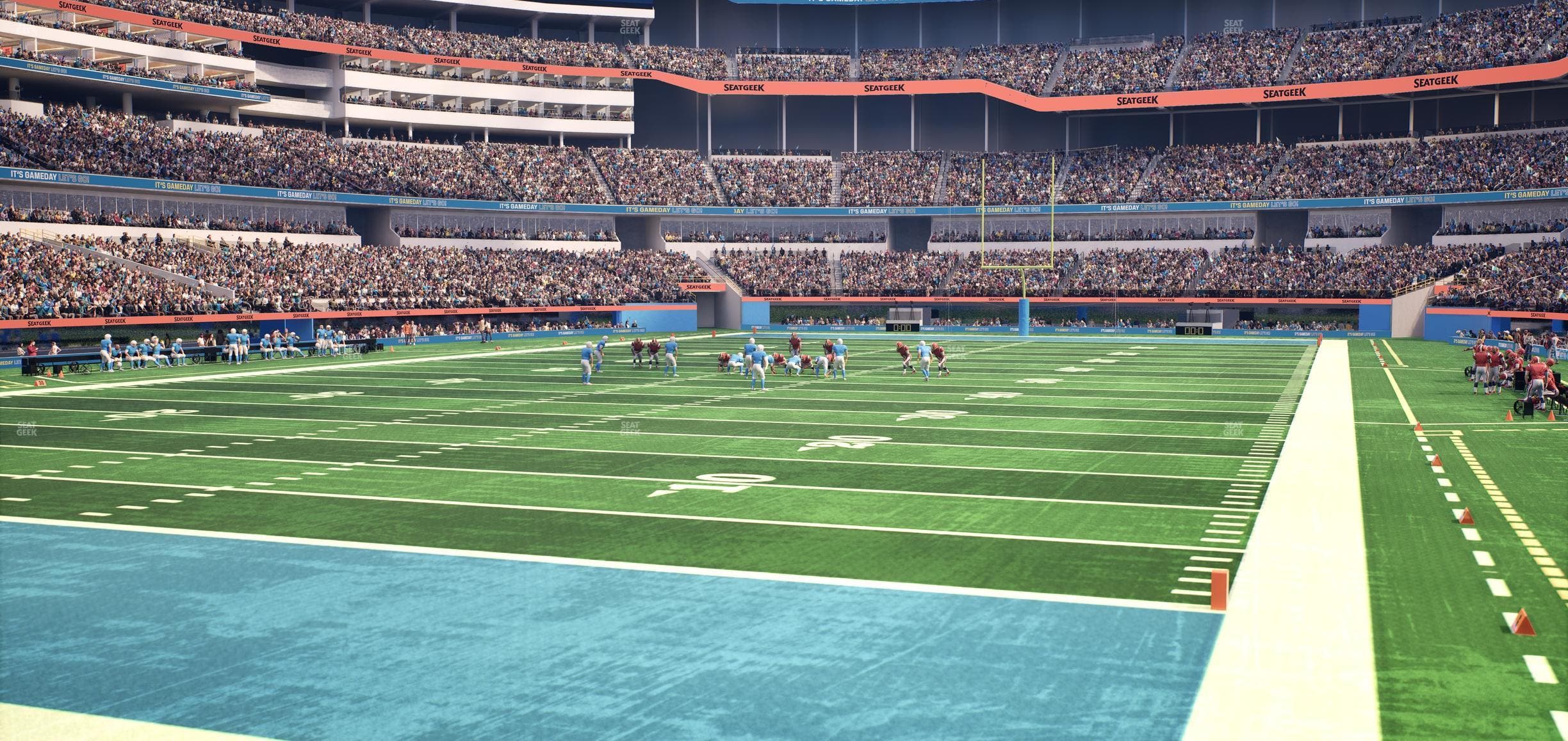SoFi Stadium - Section 124 Wc Seat View