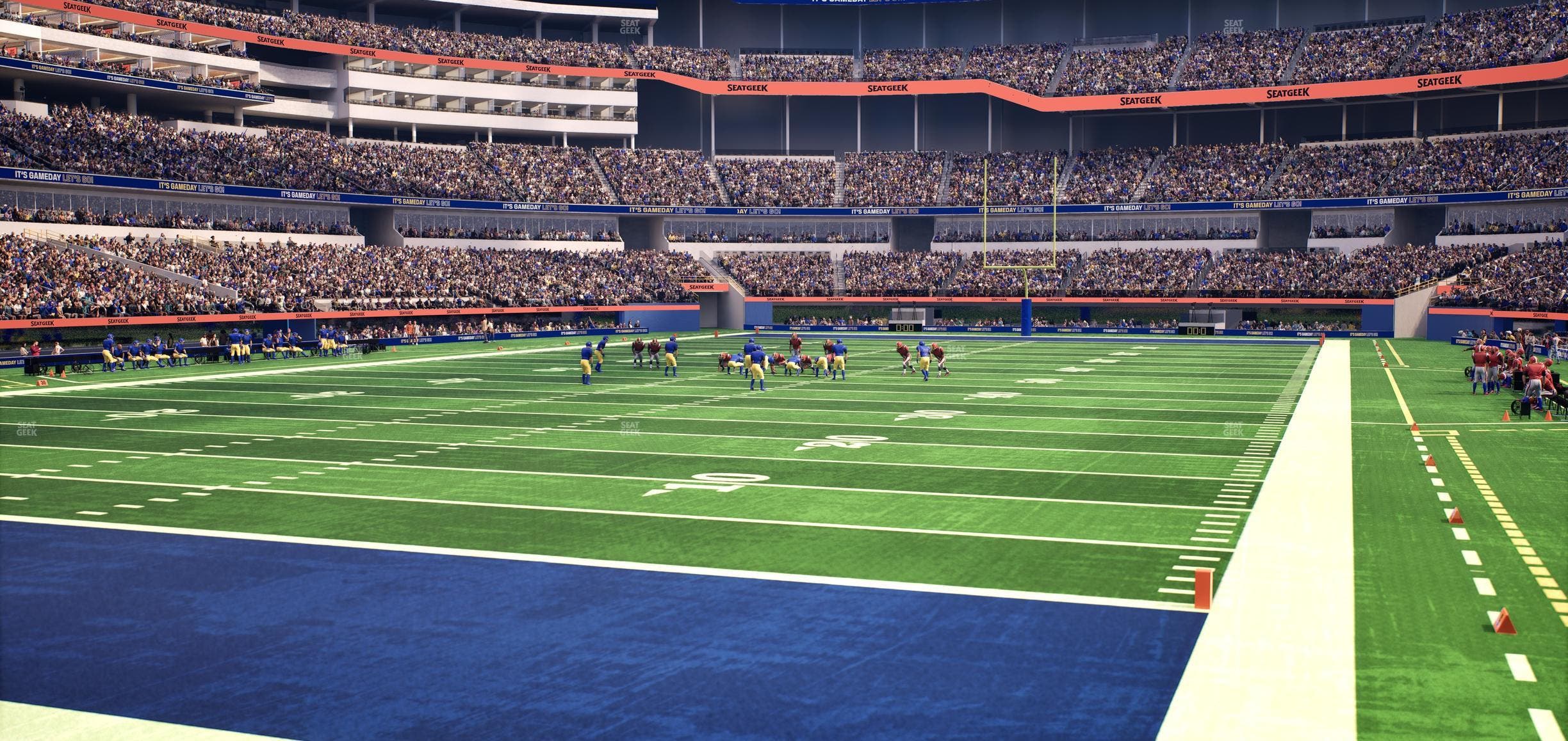 SoFi Stadium - Section 124 Wc Seat View