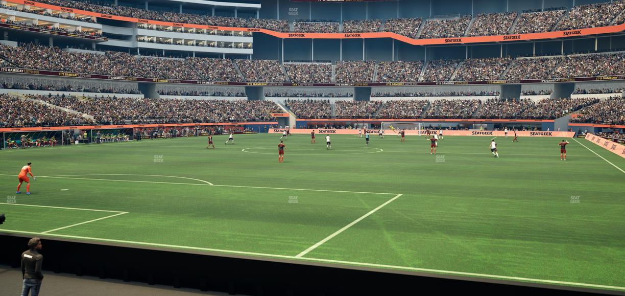 SoFi Stadium - Section 124 Wc Seat View