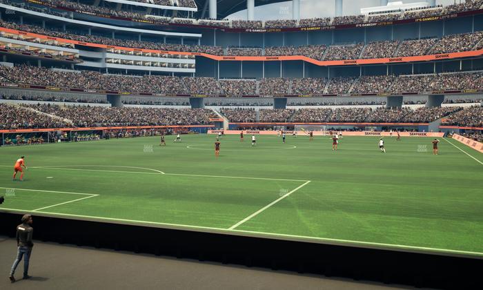 SoFi Stadium - Section 124 Wc Seat View