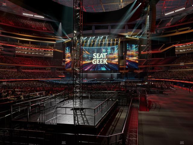 SoFi Stadium - Section 124 Wc Seat View