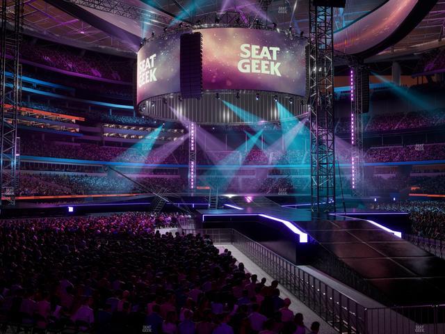 SoFi Stadium - Section 124 Wc Seat View