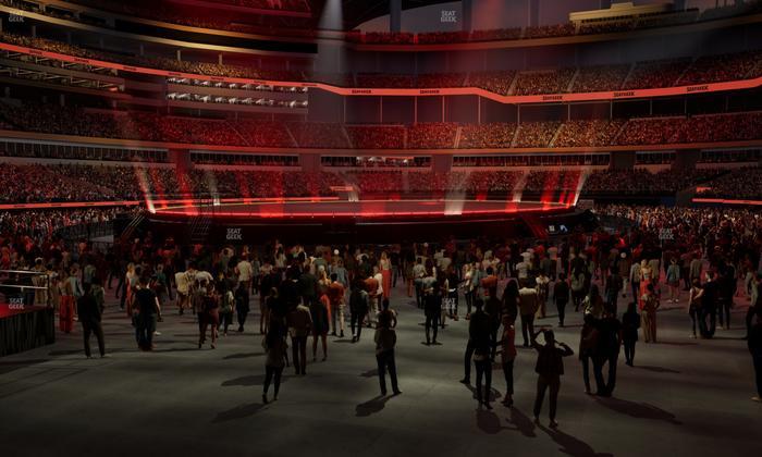 SoFi Stadium - Section 124 Wc Seat View