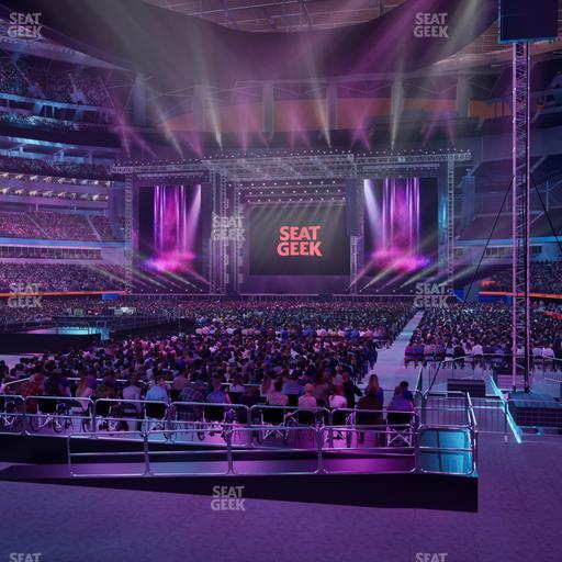 SoFi Stadium - Section 124 Wc Seat View