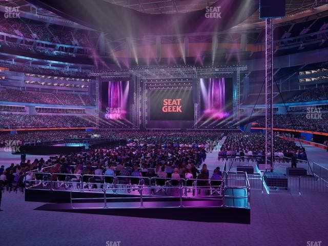 SoFi Stadium - Section 124 Wc Seat View