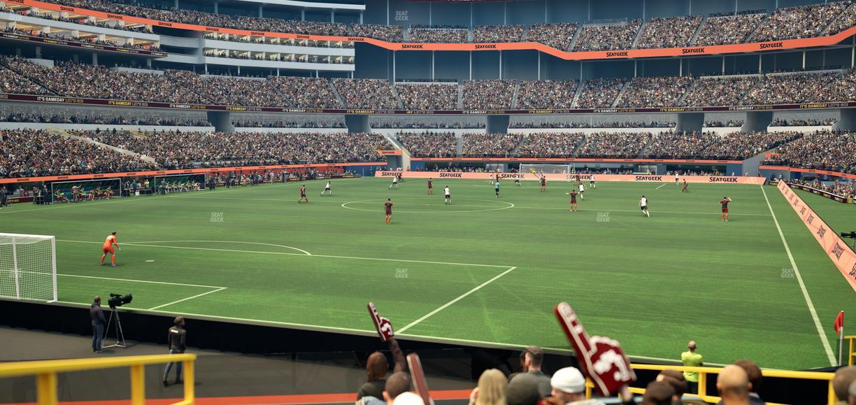 SoFi Stadium - Section 124 Seat View