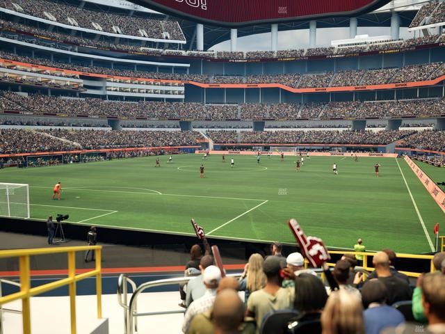 SoFi Stadium - Section 124 Seat View