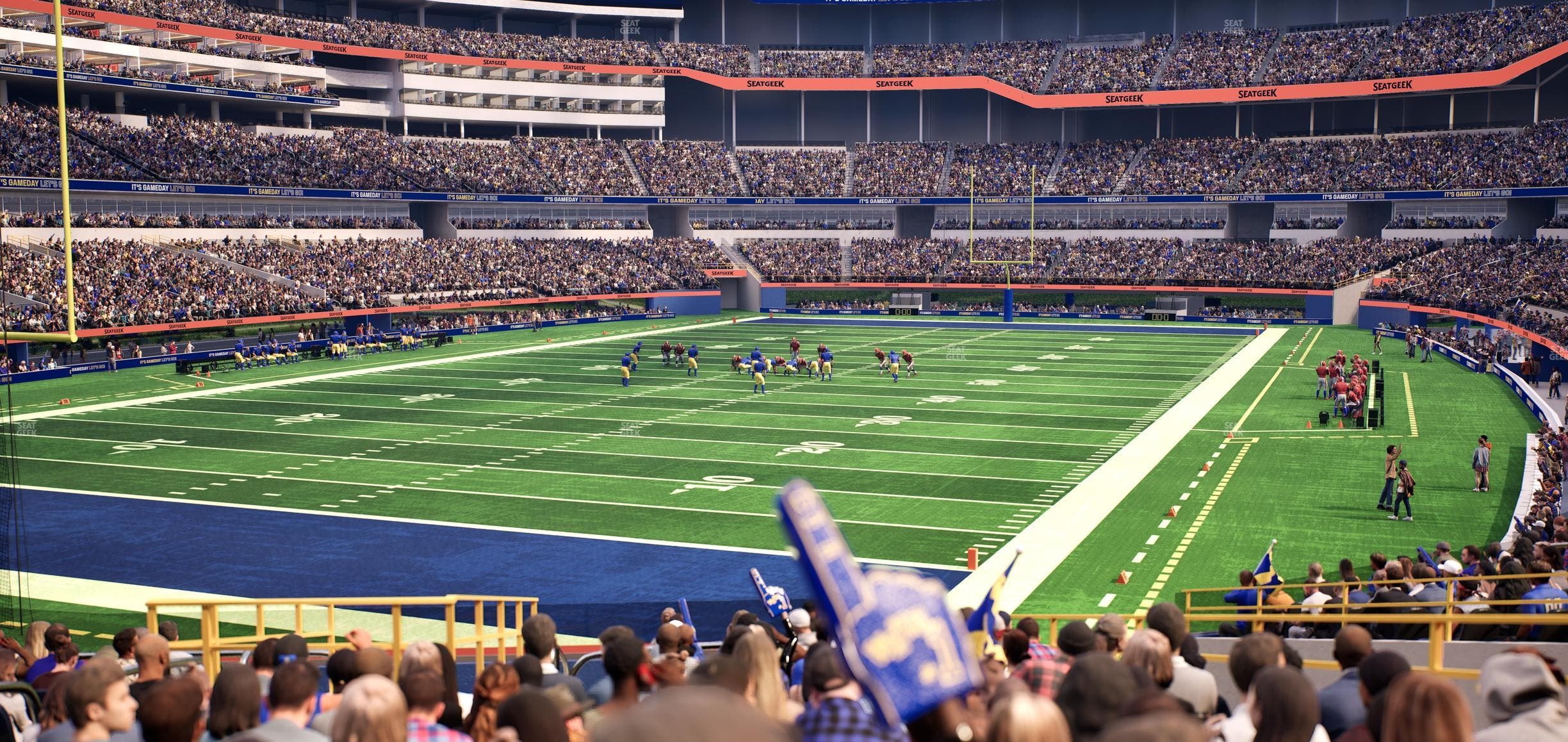 SoFi Stadium - Section 124 Seat View