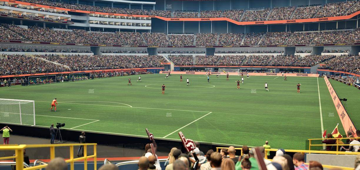 SoFi Stadium - Section 124 Seat View