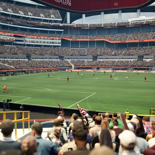 SoFi Stadium - Section 124 Seat View