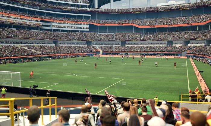 SoFi Stadium - Section 124 Seat View